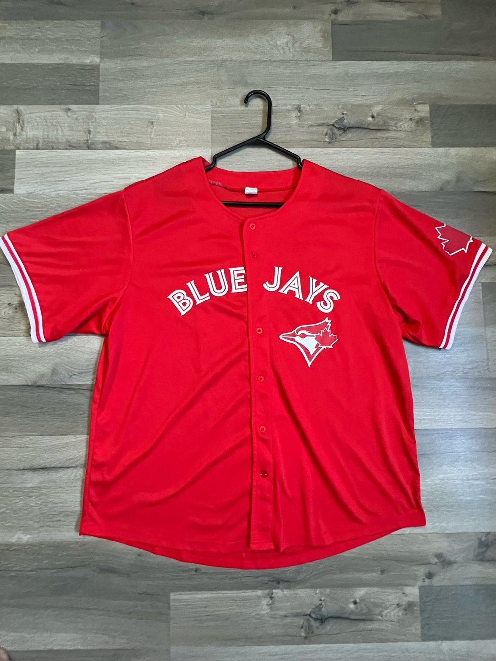 Toronto Blue Jays Vladimir Guerrero Jr 27 Jersey Red SGA Fan Giveaway XL